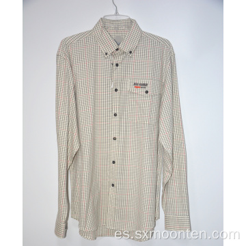 Camisa de franela otoño invierno para hombre